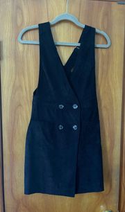 Corduroy Overall Dress