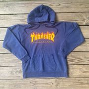 Thrasher VTG  Magazine Flames Hoodie