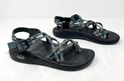 [Chacos] ZX2 Green Multi Strap Sandals Waterproof Hiking Vibram Soles Size 9 M