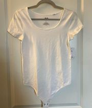 NWT SO White Scoop Neck Bodysuit