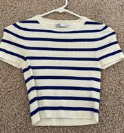 Short Sleeve Striped Shirt