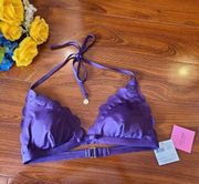 Purple Bikini Top Large
