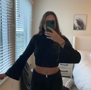 Black Turtle Neck Sweater