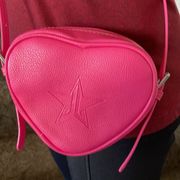 Jeffree Star Pink Heart Crossbody
