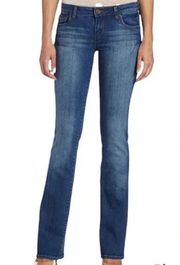 Kut from the Kloth Womens Farrah Baby Bootcut Denim Jeans Size 4