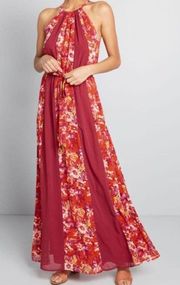 NWT Modcloth illuminate elegance maxi dress sz XS