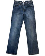 Women’s Cabi 713 high rise straight leg jeans