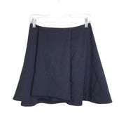 Opening Ceremony black pleated pleated mini skirt with blue under tones size 4