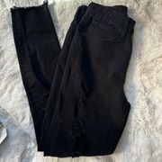 Levi's Black Distressed Jeans Size 28