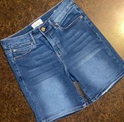 Nicole Miller Soho High Rise Jean Shorts - size 4