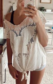 Shell Cover-Up Top NWT