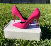 Hot Pink  Heels