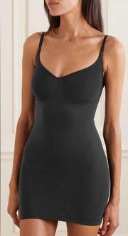 SKIMS Seamless Sculpt Slipdress, Onyx, M, NWB