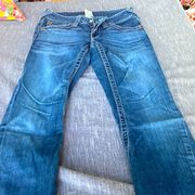 True religion flare jeans super cute pockets
