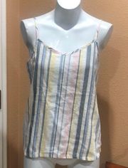 Loft striped sleepwear camisole