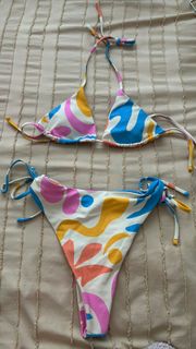 Aurelle Colorful Bikini Set