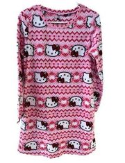 HELLO KITTY BOWS Fleece Pajama size S