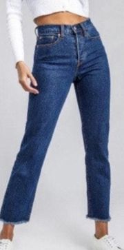 Levi Wedgie Fit High Rise Straight Jeans