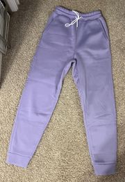 fleece lined joggers 