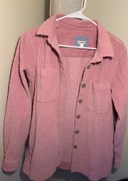 Pink Corduroy Jacket