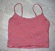 PacSun Red Striped Tank Top