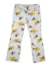 Pilcro & The Letterpress Lemon Grove Cropped Bootcut Jeans Sz 28
