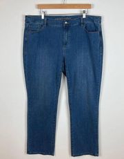 Soft Surroundings Straight Leg Jeans Size 18W