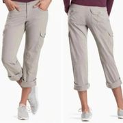 Kuhl Splash Roll-Up Pants in Light Khaki Size 14 Regular