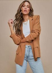 ✨AMBER LINEN BLEND BLAZER✨