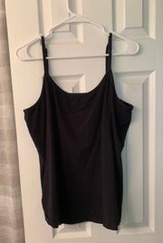 Laine Bryant, Black Spaghetti Strap Tank Top 14/16