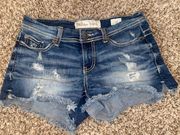 Buckle  Denim Shorts