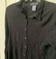 Sag harbor crinkle blouse xl