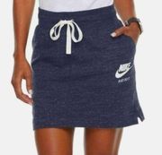 Athletic & sporty soft knit heather blue skirt sz small tennis/casual