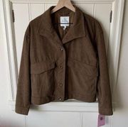 Avec Les Filles NWT  Corduroy Jacket