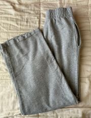 Gray Flare Sweatpants