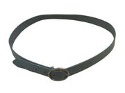 Gap Olive Cow Leather Oval Buckle Belt Size Large