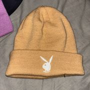 Beige  Playboy Beanie