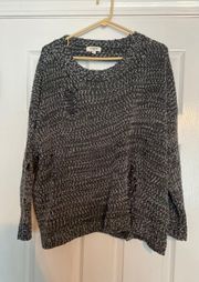 Boutique Distressed Sweater