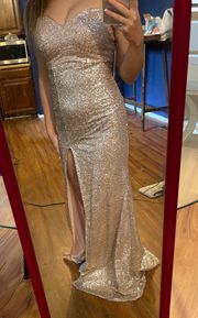 Rose Gold Dress Size 1