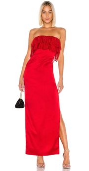 Sylvia Gown in Flame Scarlet