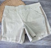 Spanx 4” twill Shorts Stretch