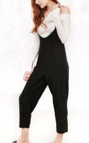 Silence + Noise Black Linen Jumpsuit - 6