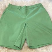 Lime green walking shorts size 10