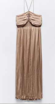 Gold Maxi Dress