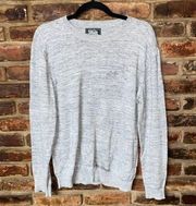 Roots Canada Gray Static Pullover Lightweight Sweater Women's Size Small