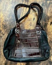 Brighton | ladies classic leather shoulder handbag.