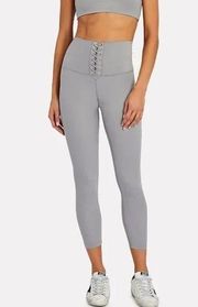 WeWoreWhat Gray Lace Up Leggings