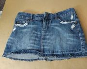 Celebrity Pink Distressed Mini Skirt Size 3l Flaws Crafting