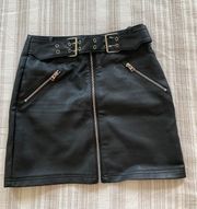 Leather Skirt