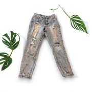 Daisy Embroidered Jeans